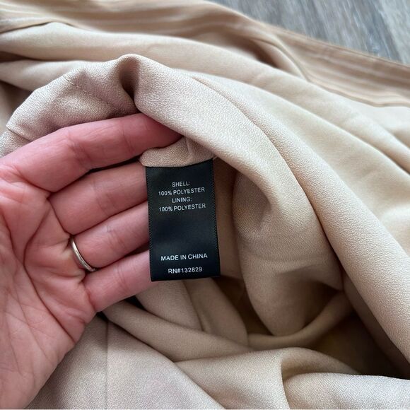 Nwt revolve NBD Davis gown in nude women’s size S - Picture 6 of 9